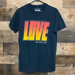 Wale Love.Dot..Dot..Dot Everything Is Fine Tour T-Shirt Size Small Rap Artist